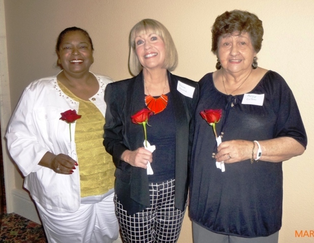 March 2014 Birthday Gals – Jessie Newman, Diane Karesh, Peggy Collins